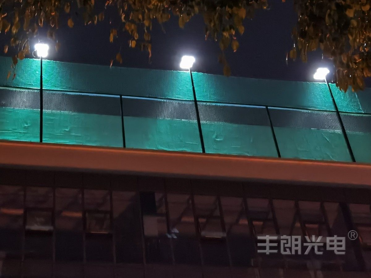 案例圖片，網(wǎng)球場照明工程案例-豐朗光電